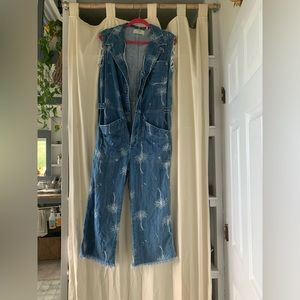 One teaspoon denim jumpsuit